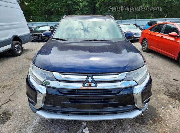 JA4AD3A34GZ010727 2016 MITSUBISHI OUTLANDER Blue Դիմացի տեսք