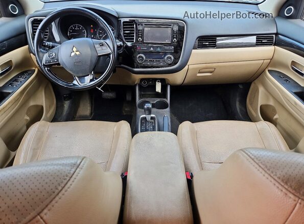JA4AD3A34GZ010727 2016 MITSUBISHI OUTLANDER Blue Առջևի վահանակի տեսք