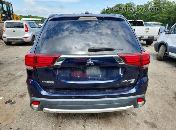 JA4AD3A34GZ010727 2016 MITSUBISHI OUTLANDER Blue Հետևի տեսք