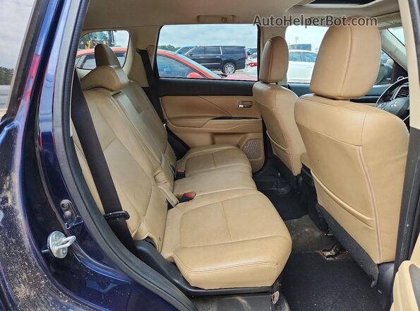 JA4AD3A34GZ010727 2016 MITSUBISHI OUTLANDER Blue Հետևի նստատեղերի տեսք