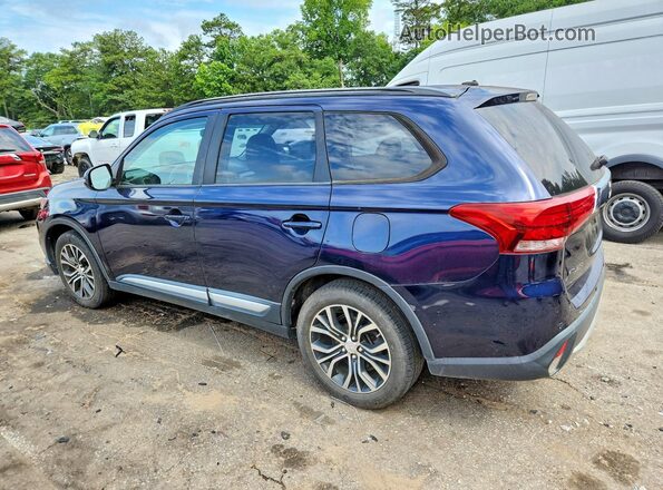 JA4AD3A34GZ010727 2016 MITSUBISHI OUTLANDER Blue Հետևի ձախ