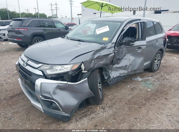 JA4AD3A34HZ029067 2017 MITSUBISHI OUTLANDER Gray წინა მარცხენა ხედი სამი მეოთხედიდან