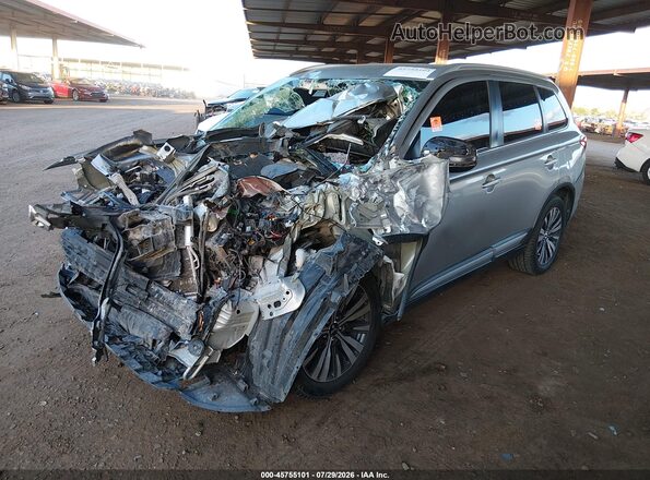 JA4AD3A34KJ001095 2019 MITSUBISHI OUTLANDER Silver Передня ліва чверть