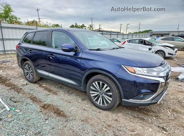 JA4AD3A34KZ030341 2019 MITSUBISHI OUTLANDER Blue Przód prawy