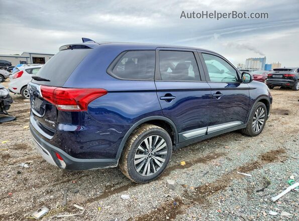 JA4AD3A34KZ030341 2019 MITSUBISHI OUTLANDER Blue Tył prawy