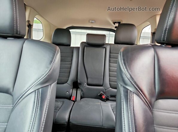 JA4AD3A34KZ030341 2019 MITSUBISHI OUTLANDER Blue Widok tylnych siedzeń