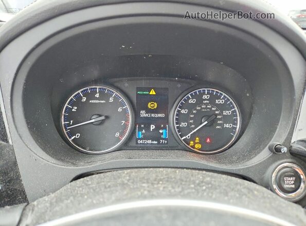 JA4AD3A34KZ030341 2019 MITSUBISHI OUTLANDER Blue Widok zestawu wskaźników