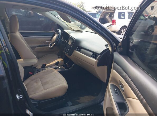 JA4AD3A35GZ010770 2016 MITSUBISHI OUTLANDER Black Սալոնի դիմացի տեսք