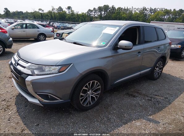 JA4AD3A35GZ015032 2016 MITSUBISHI OUTLANDER Серый Передняя левая четверть