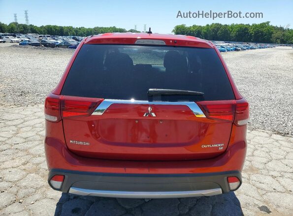 JA4AD3A35GZ034597 2016 MITSUBISHI OUTLANDER Red Rear view