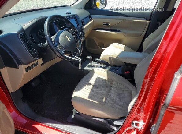 JA4AD3A35GZ034597 2016 MITSUBISHI OUTLANDER Red Front interior view