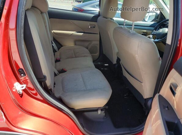 JA4AD3A35GZ034597 2016 MITSUBISHI OUTLANDER Red Rear interior view