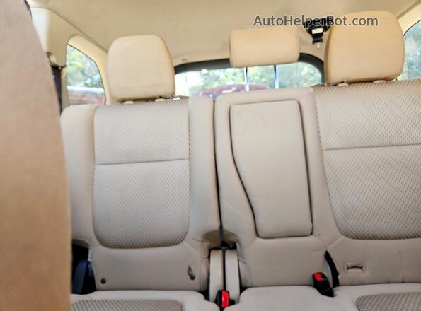JA4AD3A35HZ001049 2017 MITSUBISHI OUTLANDER Brown Rear seats view