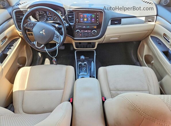 JA4AD3A35HZ001049 2017 MITSUBISHI OUTLANDER Brown Dashboard view