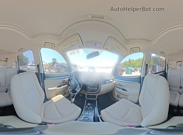 JA4AD3A35HZ001049 2017 MITSUBISHI OUTLANDER Brown 360 interior view