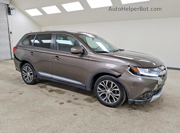 JA4AD3A35JZ035031 2018 MITSUBISHI OUTLANDER Brown Առջևի աջ