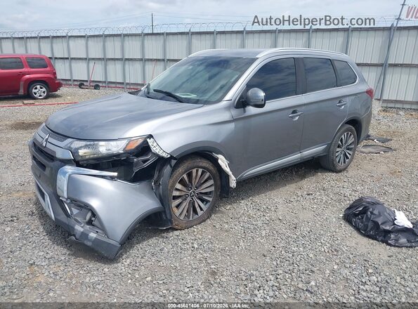 JA4AD3A35LZ034416 2020 MITSUBISHI OUTLANDER Light Blue Передняя левая четверть