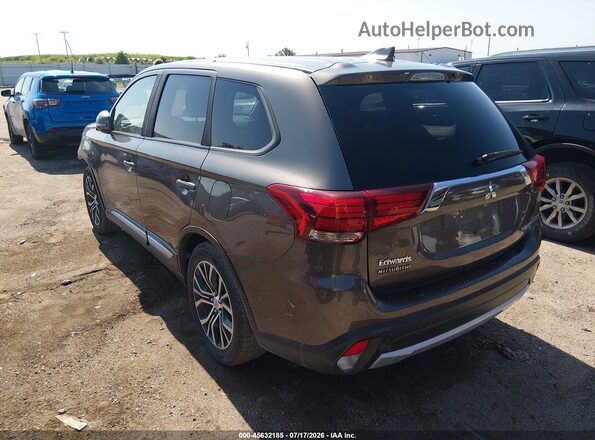 JA4AD3A36HZ014473 2017 MITSUBISHI OUTLANDER Gray Trasero izquierdo