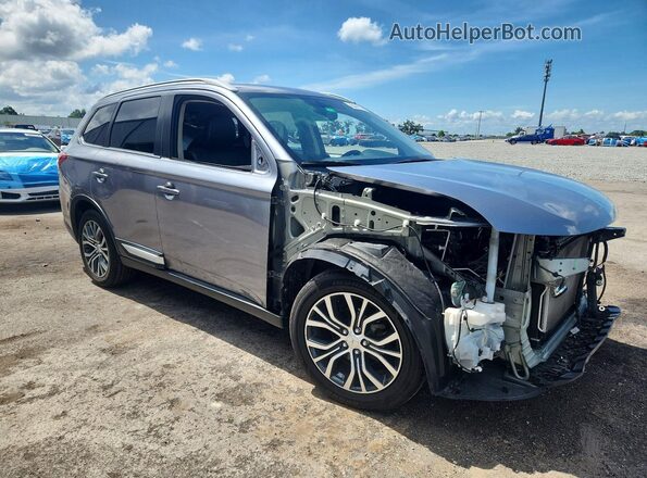 JA4AD3A36HZ058196 2017 MITSUBISHI OUTLANDER Gray Delantero derecho