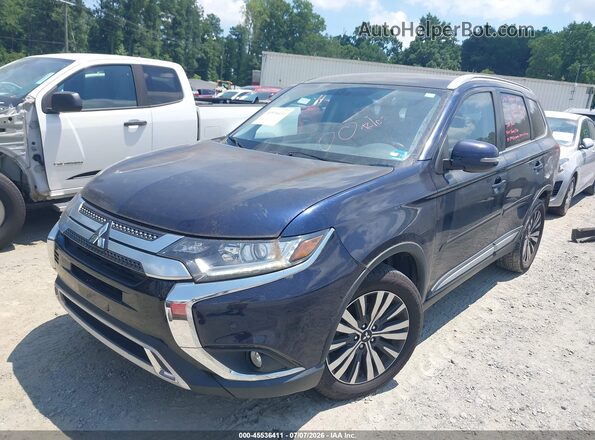 JA4AD3A36KZ014593 2019 MITSUBISHI OUTLANDER Синий Передняя левая четверть
