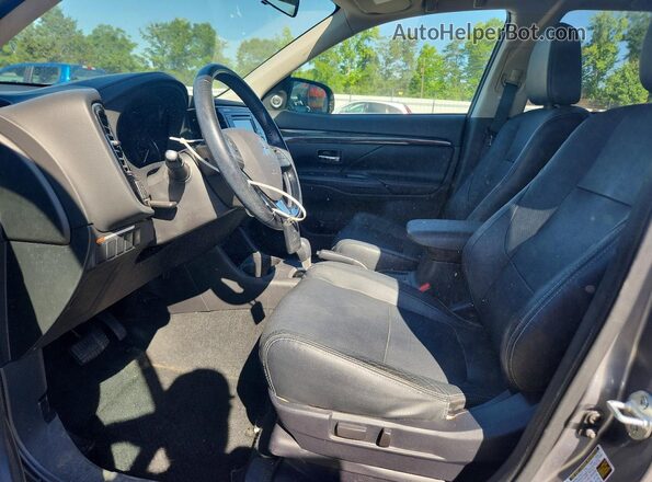 JA4AD3A37GZ004341 2016 MITSUBISHI OUTLANDER Gray წინა სალონის ხედი