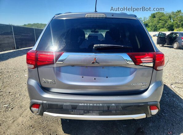 JA4AD3A37GZ004341 2016 MITSUBISHI OUTLANDER Gray უკანა ხედი