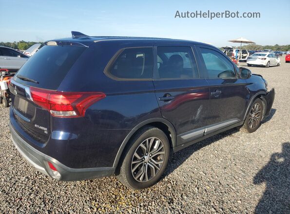 JA4AD3A37HZ025434 2017 MITSUBISHI OUTLANDER Blue Trasero derecho