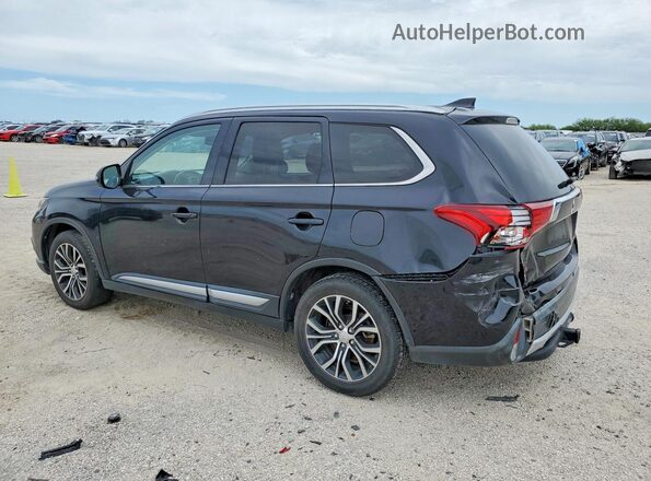 JA4AD3A37HZ040936 2017 MITSUBISHI OUTLANDER Black Հետևի ձախ