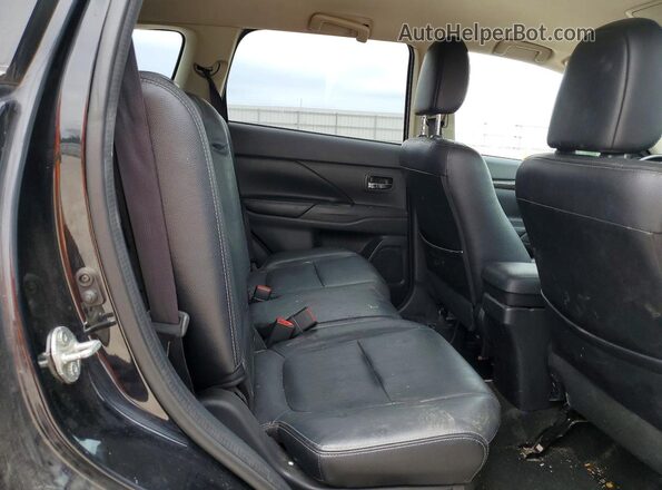 JA4AD3A37HZ040936 2017 MITSUBISHI OUTLANDER Black Հետևի նստատեղերի տեսք