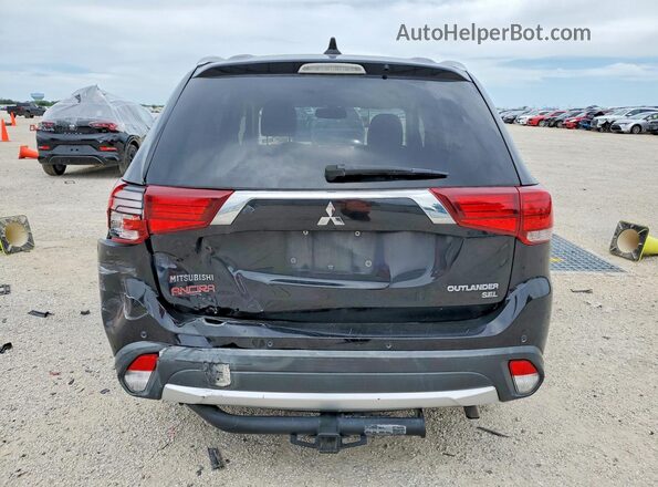 JA4AD3A37HZ040936 2017 MITSUBISHI OUTLANDER Black Հետևի տեսք