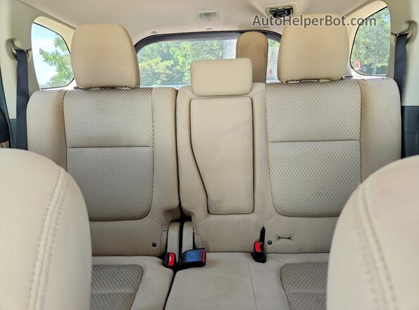 JA4AD3A37JZ048668 2018 MITSUBISHI OUTLANDER Белый Вид задних сидений