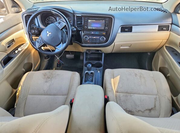 JA4AD3A38GZ013372 2016 MITSUBISHI OUTLANDER Gray Widok deski rozdzielczej