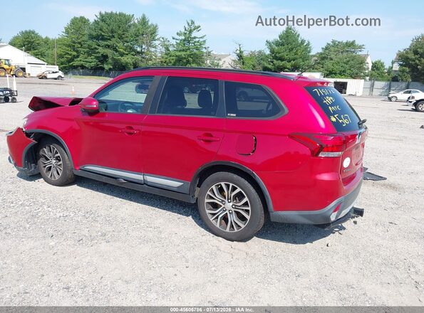 JA4AD3A38GZ036845 2016 MITSUBISHI OUTLANDER Red Trasero izquierdo