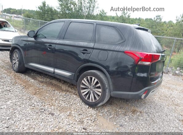 JA4AD3A38KZ006477 2019 MITSUBISHI OUTLANDER Черный Задняя левая четверть