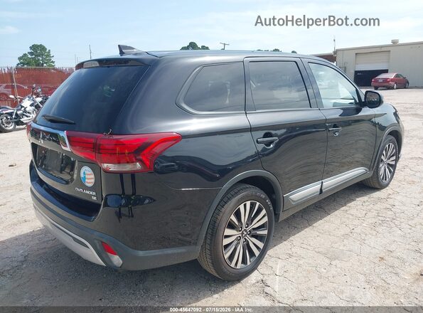 JA4AD3A38KZ034375 2019 MITSUBISHI OUTLANDER Black Задня права чверть
