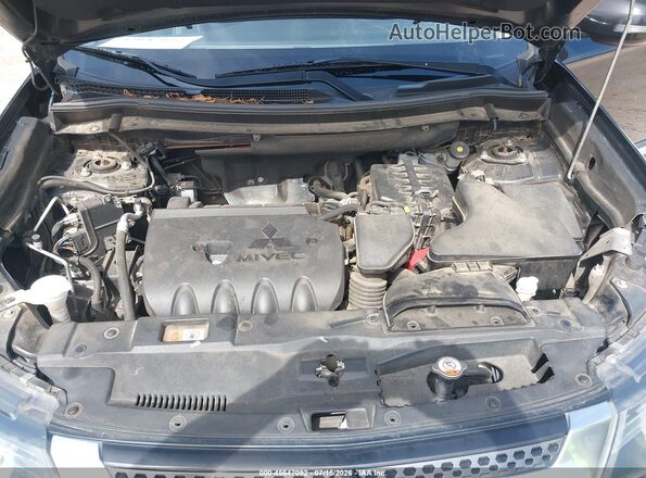 JA4AD3A38KZ034375 2019 MITSUBISHI OUTLANDER Black Вид ззаду