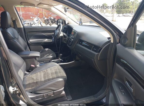 JA4AD3A38KZ034375 2019 MITSUBISHI OUTLANDER Black Вид салону спереду