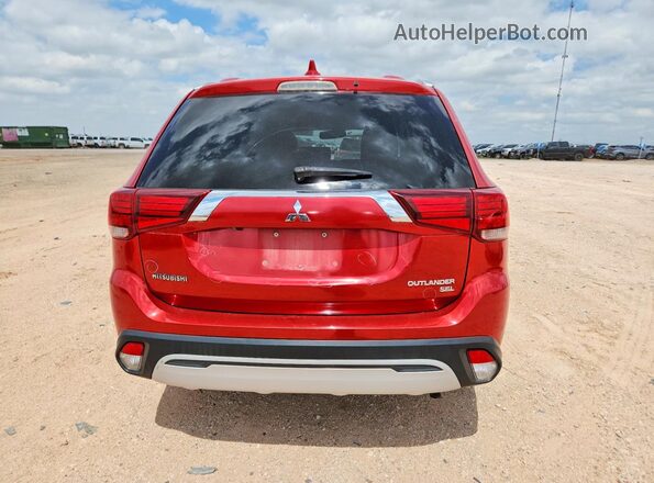 JA4AD3A38KZ036725 2019 MITSUBISHI OUTLANDER Red Widok z tyłu