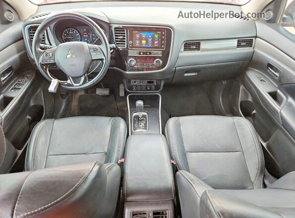 JA4AD3A38KZ036725 2019 MITSUBISHI OUTLANDER Red Widok deski rozdzielczej