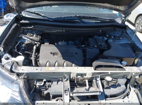 JA4AD3A38LZ023958 2020 MITSUBISHI OUTLANDER Gray უკანა ხედი
