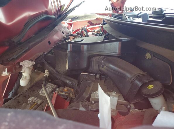 JA4AD3A39HZ021627 2017 MITSUBISHI OUTLANDER Red Rear interior view