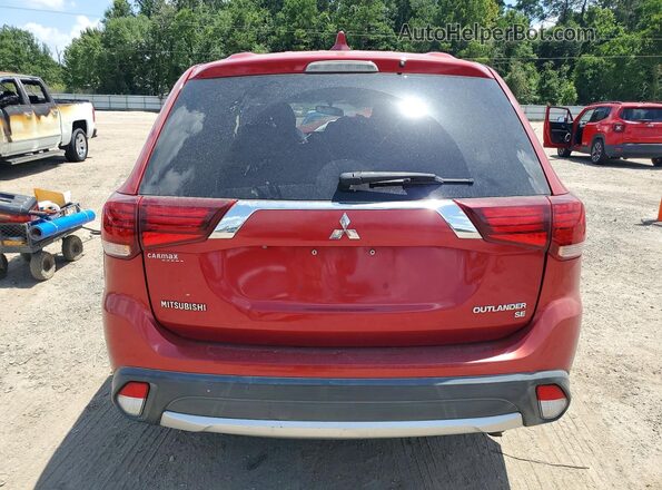 JA4AD3A39HZ021627 2017 MITSUBISHI OUTLANDER Red Rear view