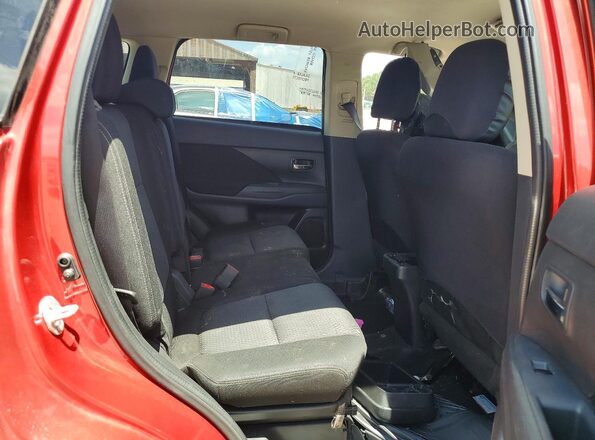JA4AD3A39HZ021627 2017 MITSUBISHI OUTLANDER Red Rear seats view
