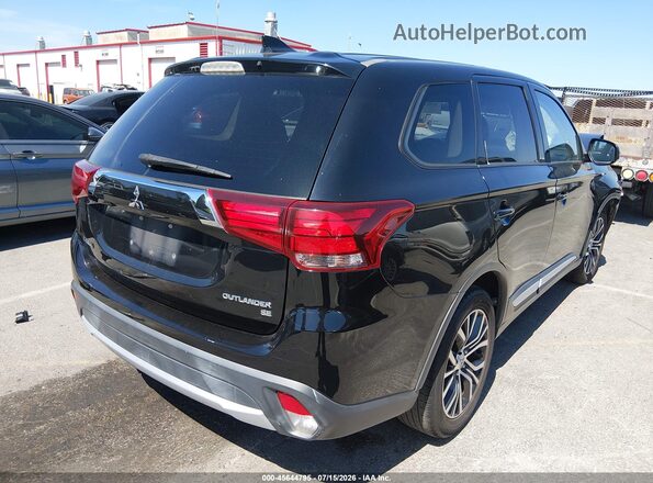 JA4AD3A39JZ042497 2018 MITSUBISHI OUTLANDER Black Հետևի աջ