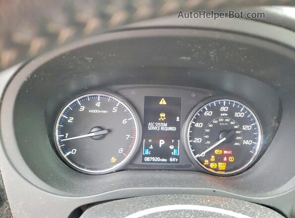 JA4AD3A39LZ005341 2020 MITSUBISHI OUTLANDER Серебряный Вид щитка приборов