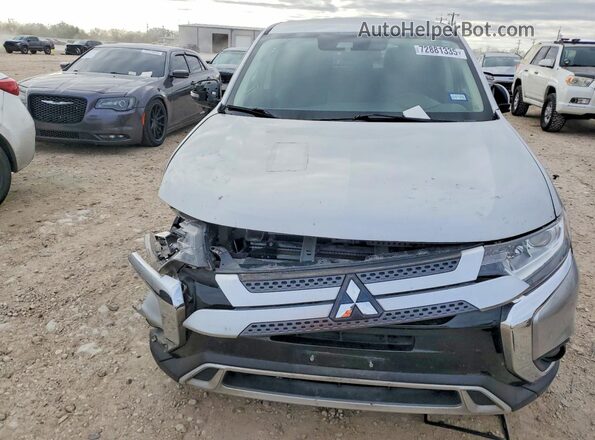 JA4AD3A39LZ005341 2020 MITSUBISHI OUTLANDER Серебряный Вид спереди