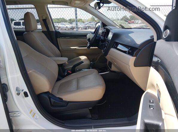 JA4AD3A3XJZ043464 2018 MITSUBISHI OUTLANDER White წინა სალონის ხედი