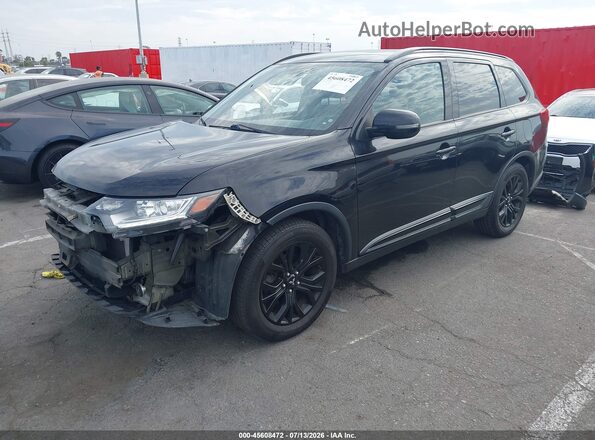 JA4AD3A3XJZ050138 2018 MITSUBISHI OUTLANDER Black Vista tres cuartos delantera izquierda