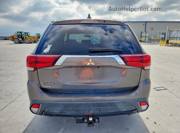 JA4AD3A3XJZ064153 2018 MITSUBISHI OUTLANDER Gray Rear view