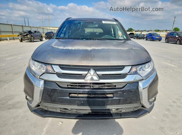 JA4AD3A3XJZ064153 2018 MITSUBISHI OUTLANDER Gray Front view